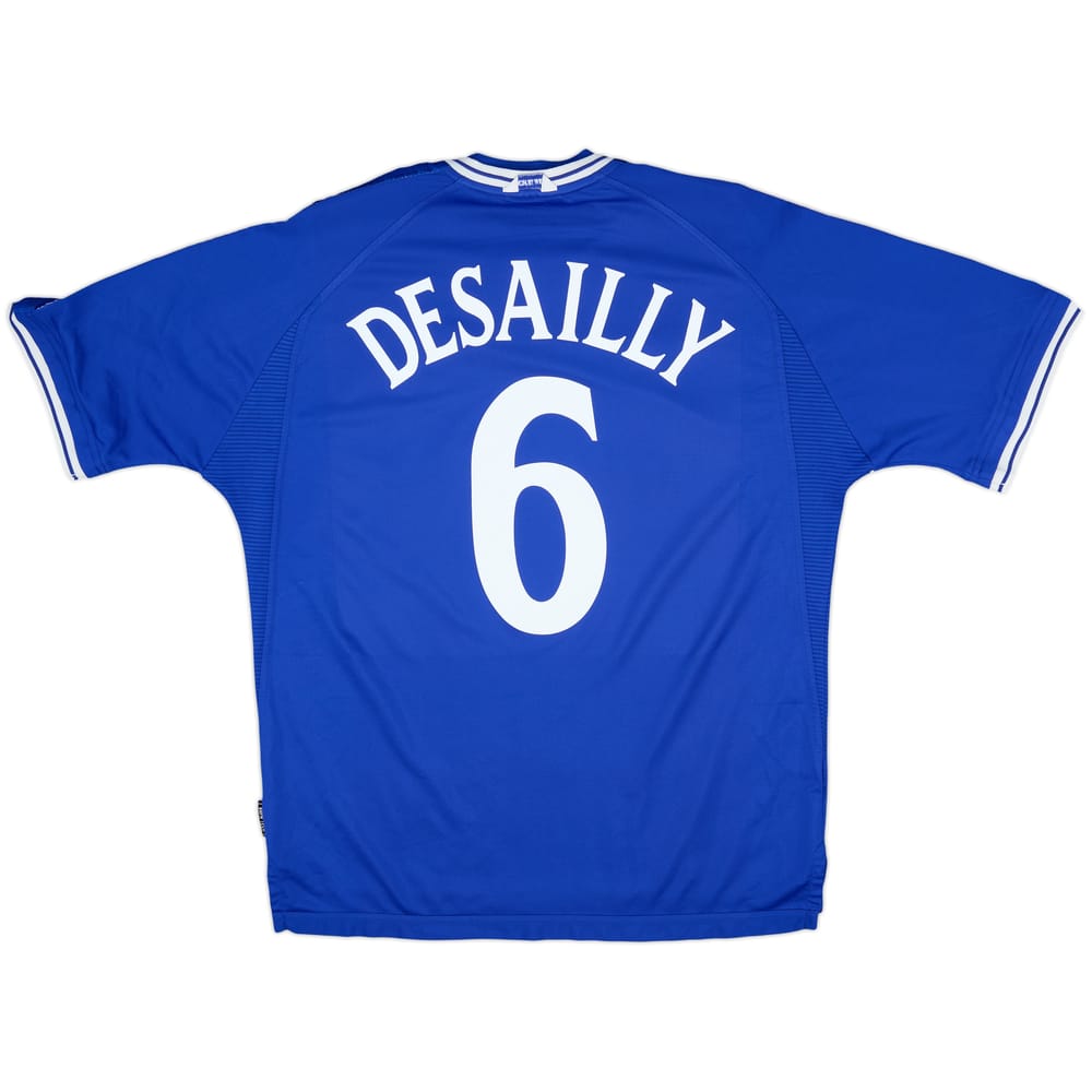 1999-01 Chelsea Home Shirt Desailly #6 - 8/10 - (XL)