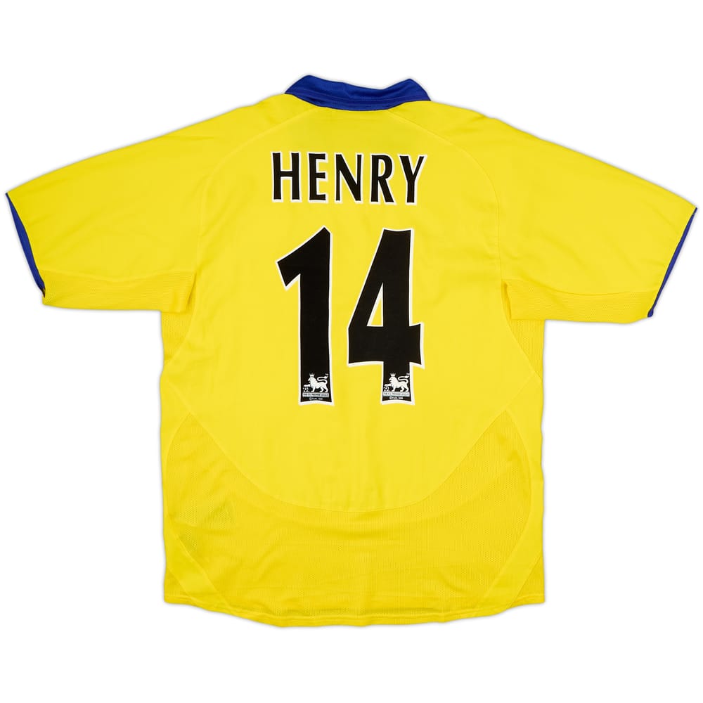 2003-05 Arsenal Away Shirt Henry #14 - 8/10 - (M)