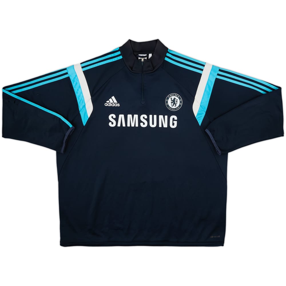 2014-15 Chelsea adidas 1/4 Zip Training Top - 7/10 - (XXL)
