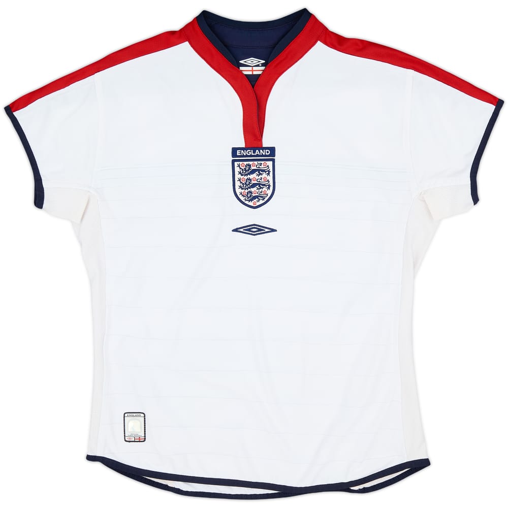 2003-05 England Home Shirt - 7/10 - (Women's M)
