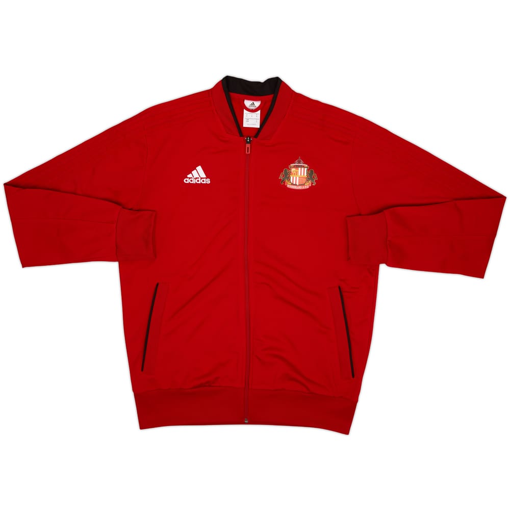 2017-18 Sunderland adidas Track Jacket - 8/10 - (M)