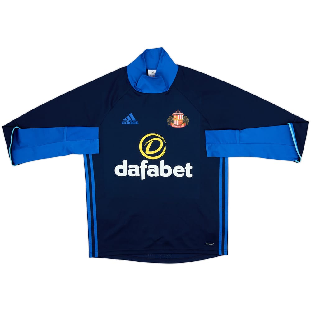 2016-17 Sunderland adidas Drill Top - 8/10 - (M)