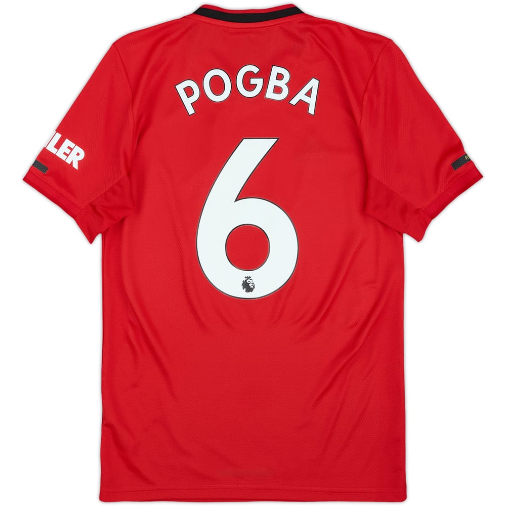 2019-20 Manchester United Home Shirt Pogba #6 - 10/10 - (XS)