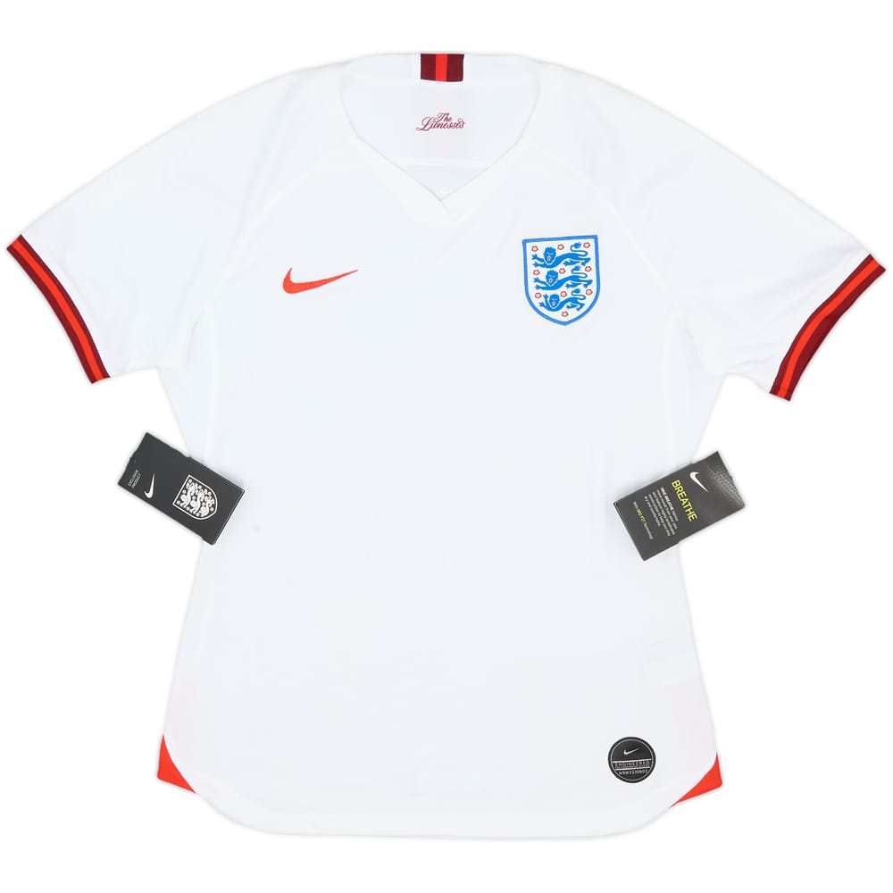 2019 England Lionesses Home Shirt (Women's M)