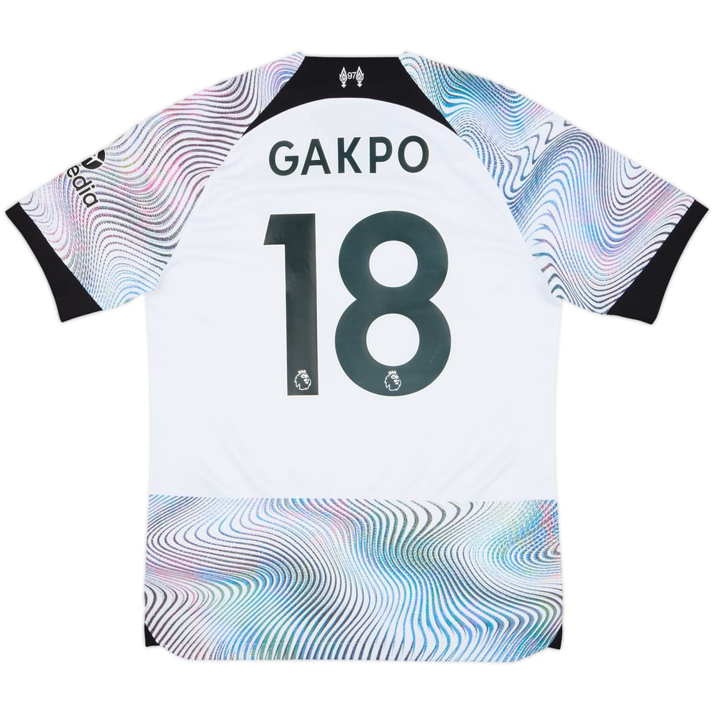2022-23 Liverpool Away Shirt Gakpo #18 - 8/10 - (M)