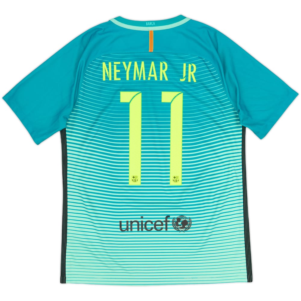 2016-17 Barcelona Third Shirt Neymar Jr #11 - 8/10 - (M)