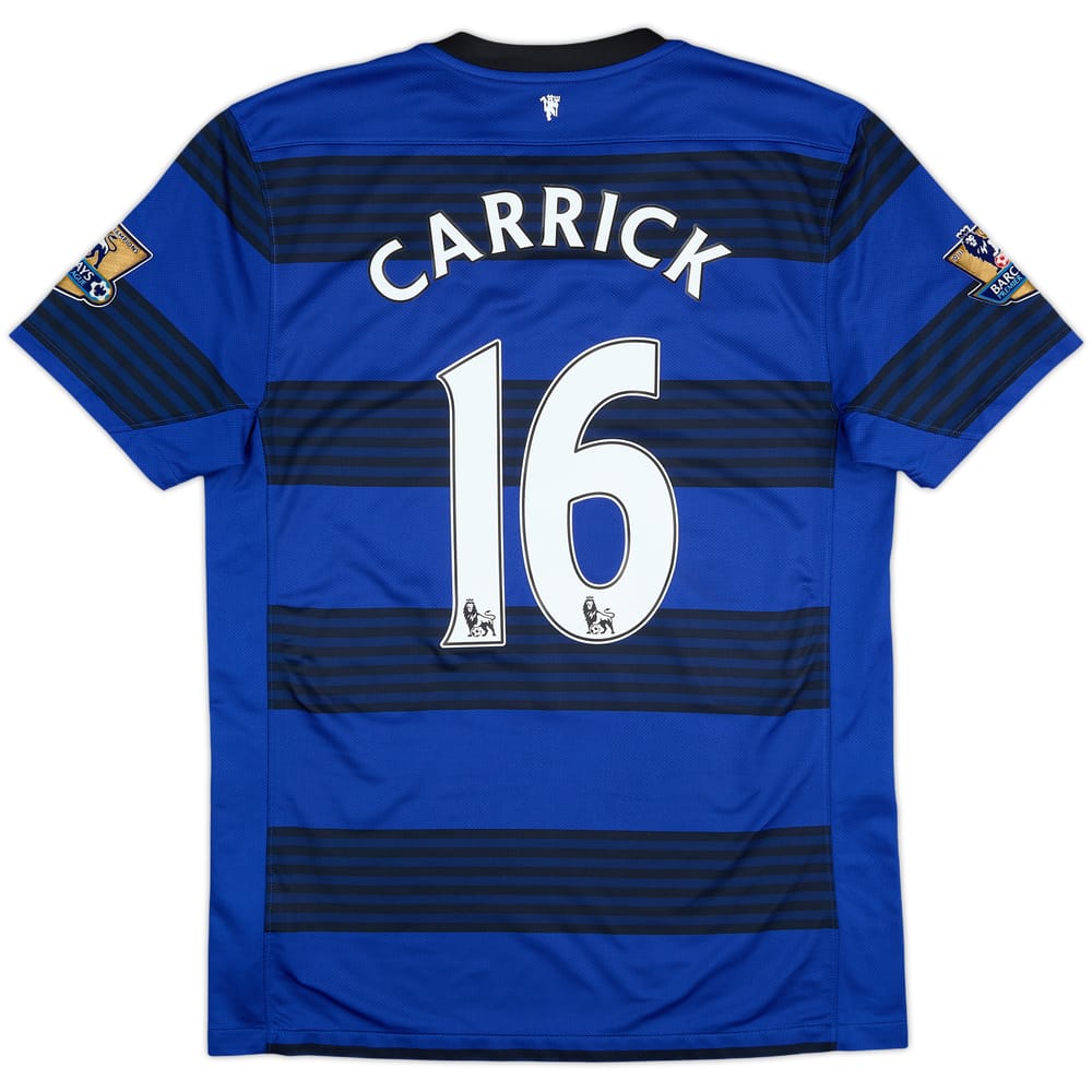 2011-13 Manchester United Away Shirt Carrick #16 - 8/10 - (M)