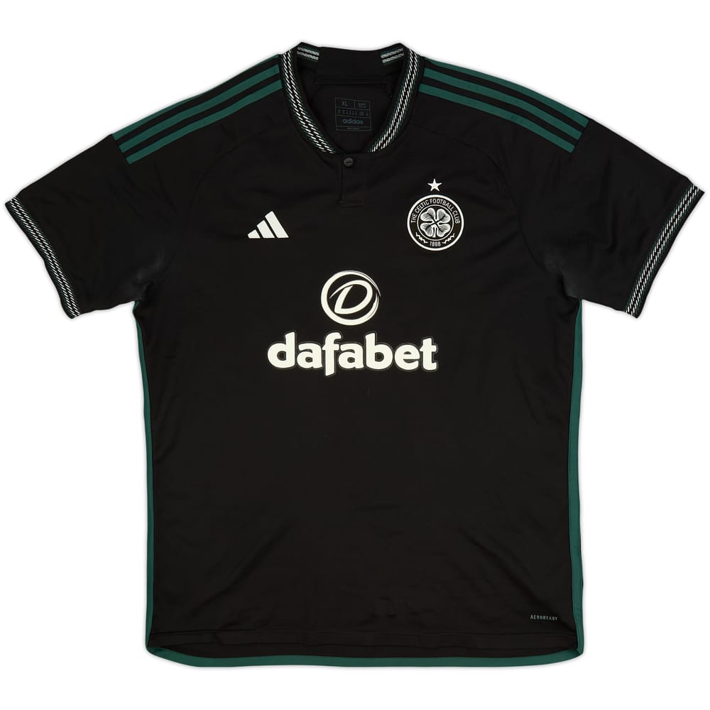 2023-24 Celtic Away Shirt - 8/10 - (XL)