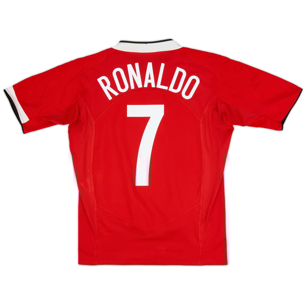 2004-06 Manchester United Home Shirt Ronaldo #7 - 6/10 - (M)