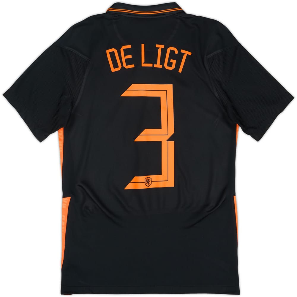 2020-22 Netherlands Away Shirt De Ligt #3 - 8/10 - (S)