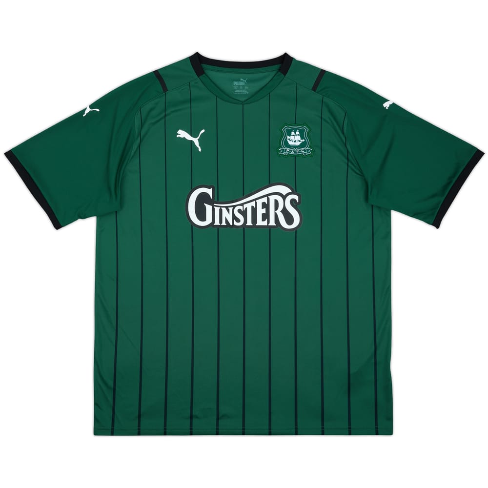2021-22 Plymouth Argyle Home Shirt - 8/10 - (XXL)