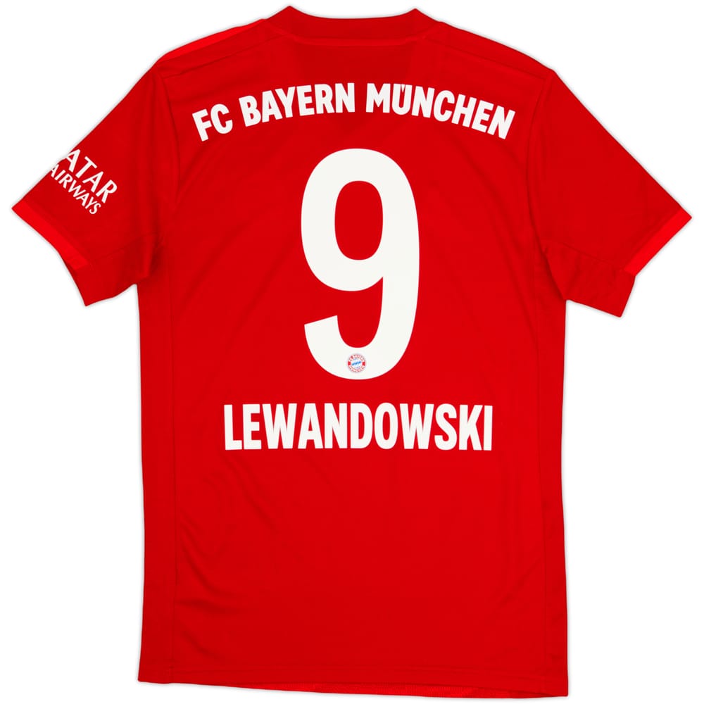 2019-20 Bayern Munich Home Shirt Lewandowski #9 - 8/10 - (XS)