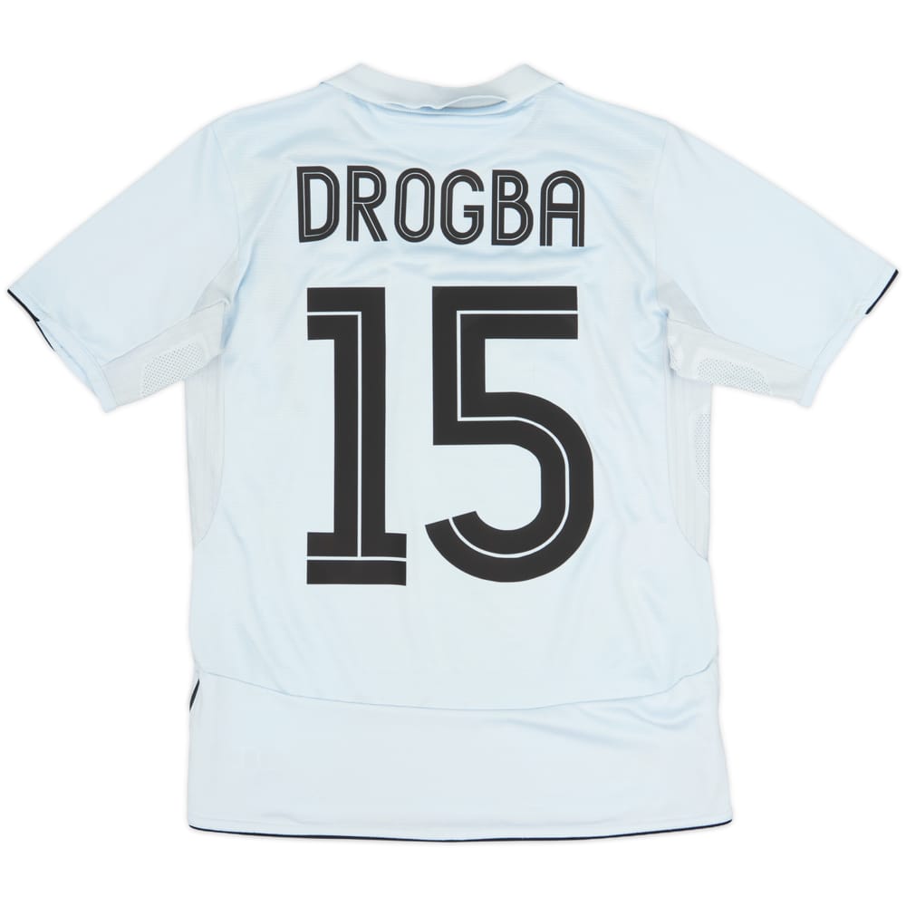 2005-06 Chelsea Away Shirt Drogba #15 - 6/10 - (XL.Boys)