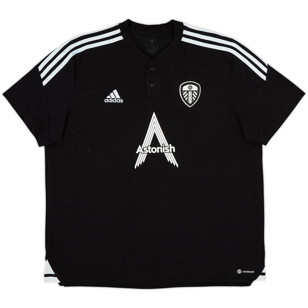 2021-22 Leeds United adidas Polo Shirt - 9/10 - (XL)