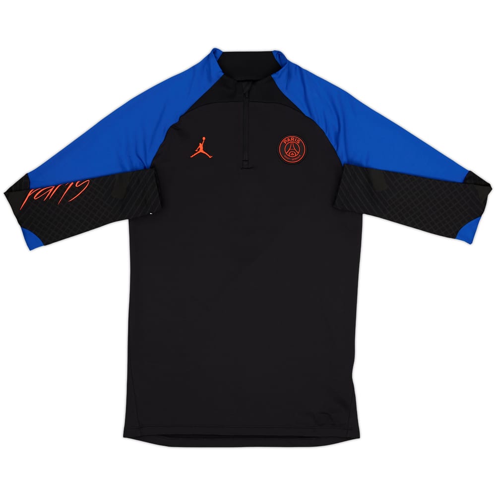 2022-23 Paris Saint-Germain Jordan/Nike Top de entrenamiento con cremallera de 1/4 - 8/10 - (S)