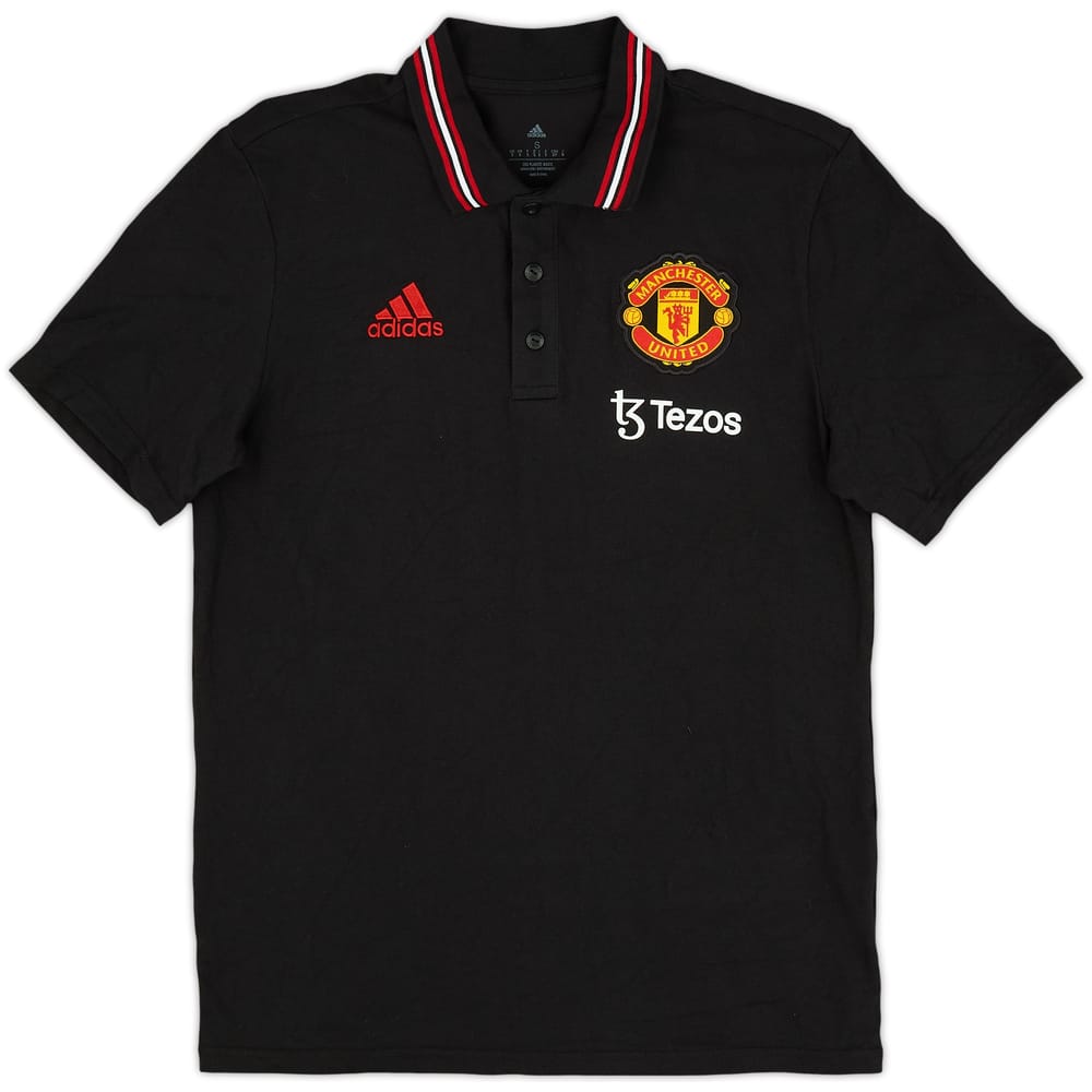 2022-23 Manchester United adidas Polo Shirt - 9/10 - (S)