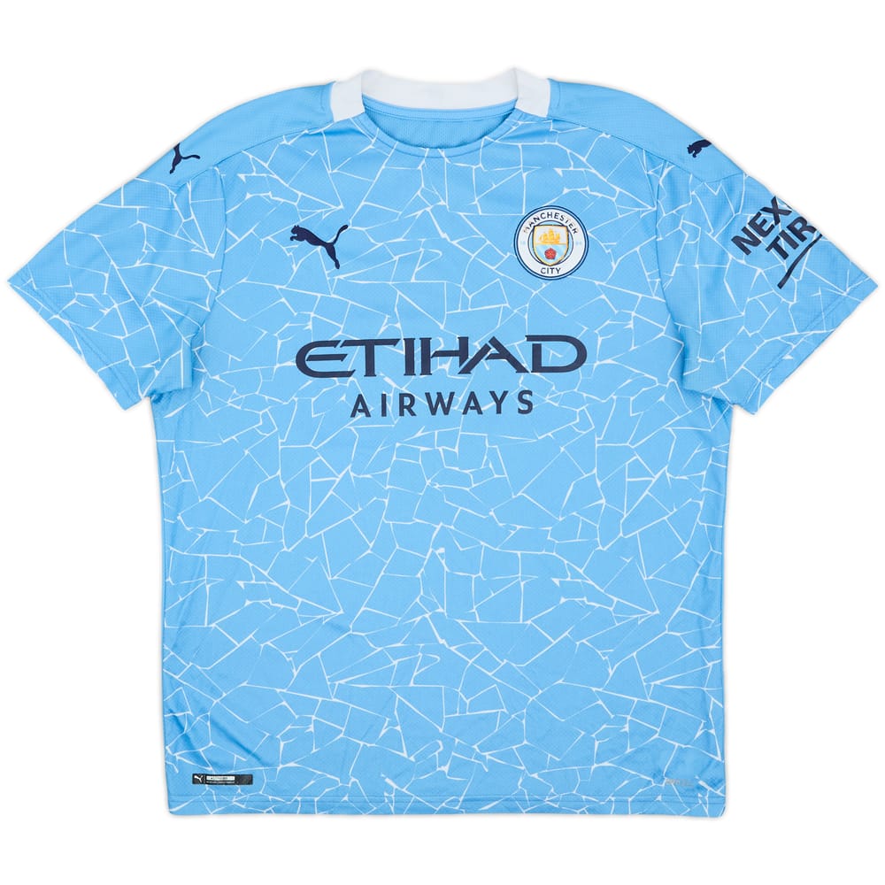 2020-21 Manchester City Home Shirt - 5/10 - (L)
