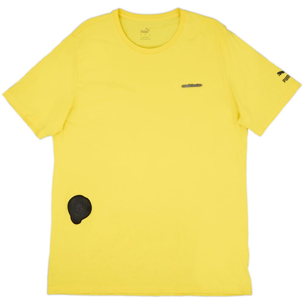 2021-22 Manchester City Puma 'Madchester' Cotton Tee - 9/10 - (XL)