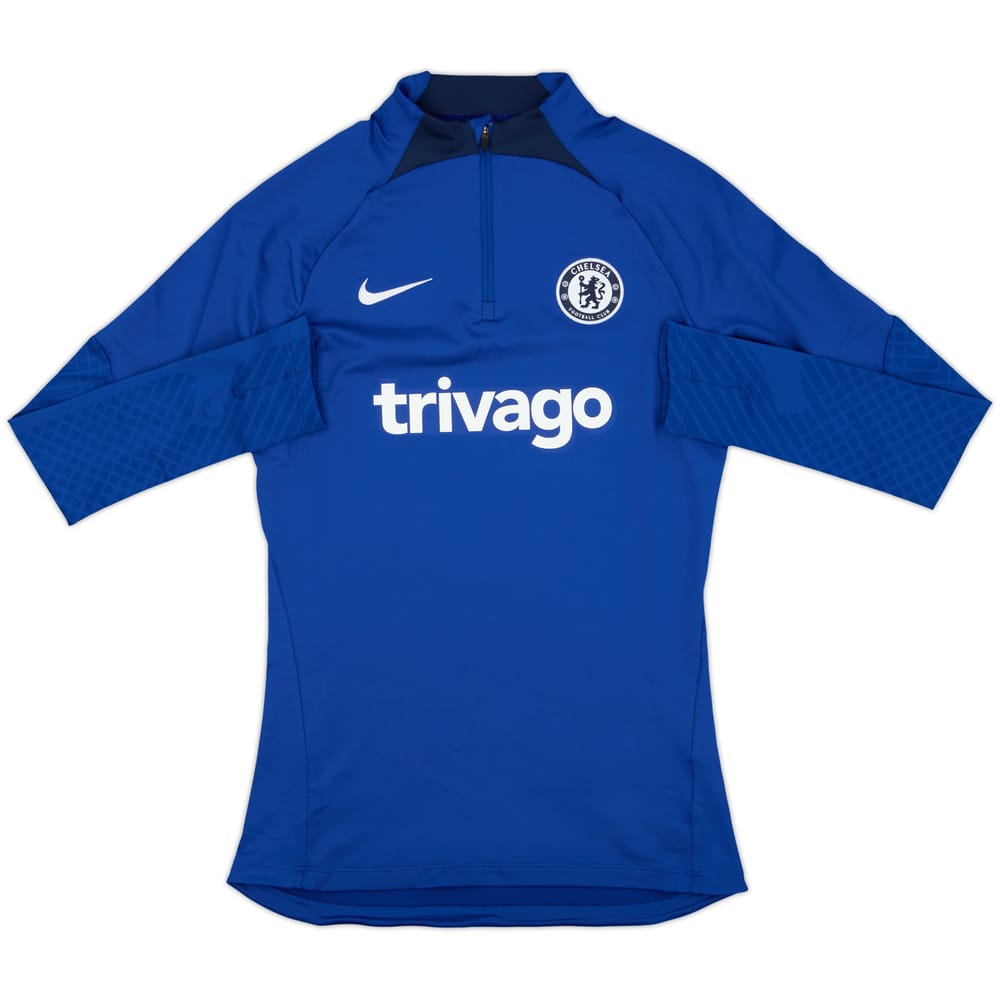 2022-23 Chelsea Nike 1/4 Zip Training Top - 10/10 - (XS)