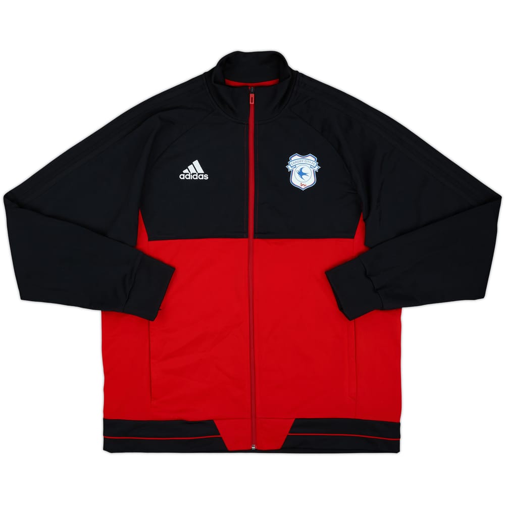 2017-18 Cardiff adidas Track Jacket - 9/10 - (XL)