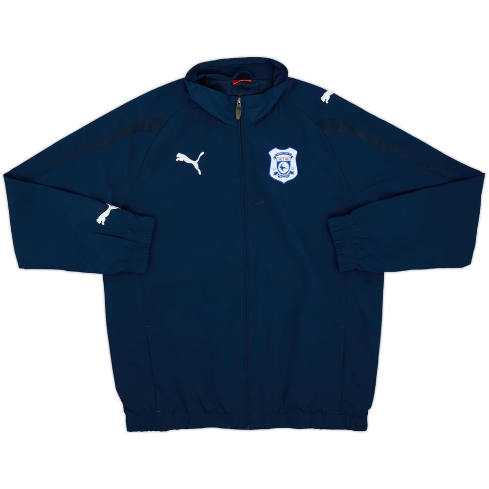 2010-11 Cardiff City Puma Track Jacket - 7/10 - (M)