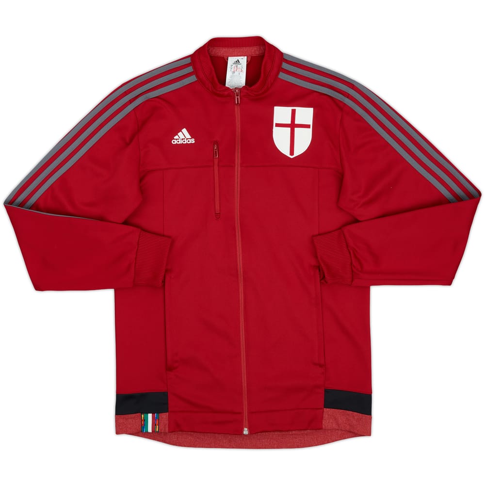 2015-16 AC Milan adidas Track Jacket - 8/10 - (S)