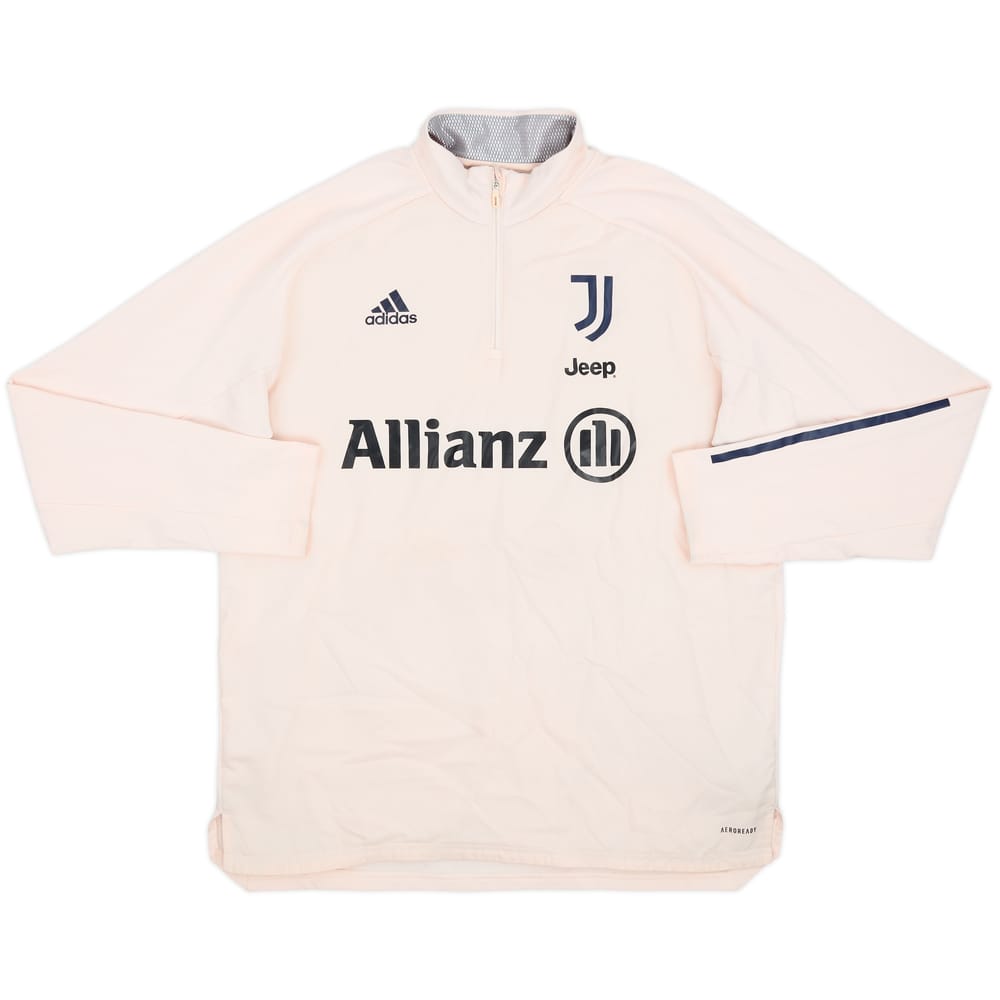 2020-21 Juventus adidas 1/4 Zip Drill Top - 8/10 - (L)
