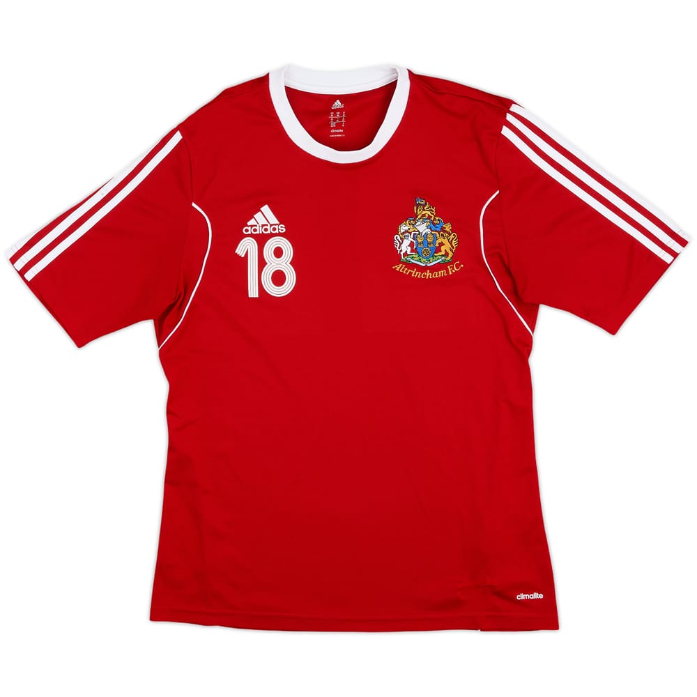 2013-14 Altrincham adidas Player Issue Training Shirt #18 - 9/10 - (M)
