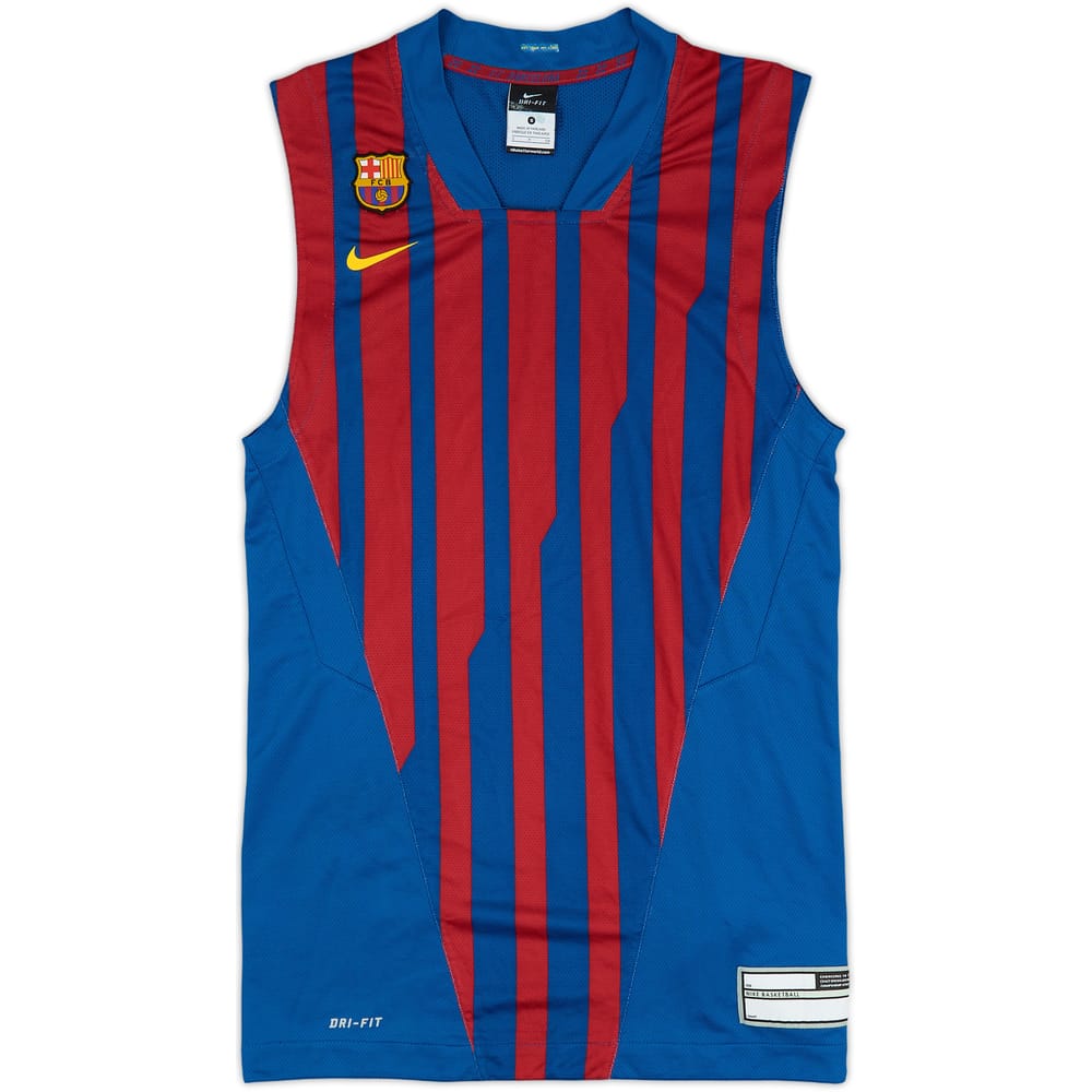 2011-13 Barcelona Basketball Home Vest - 8/10 - (S)