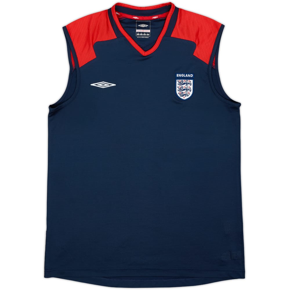 2004-05 England Umbro Training Vest - 9/10 - (M)