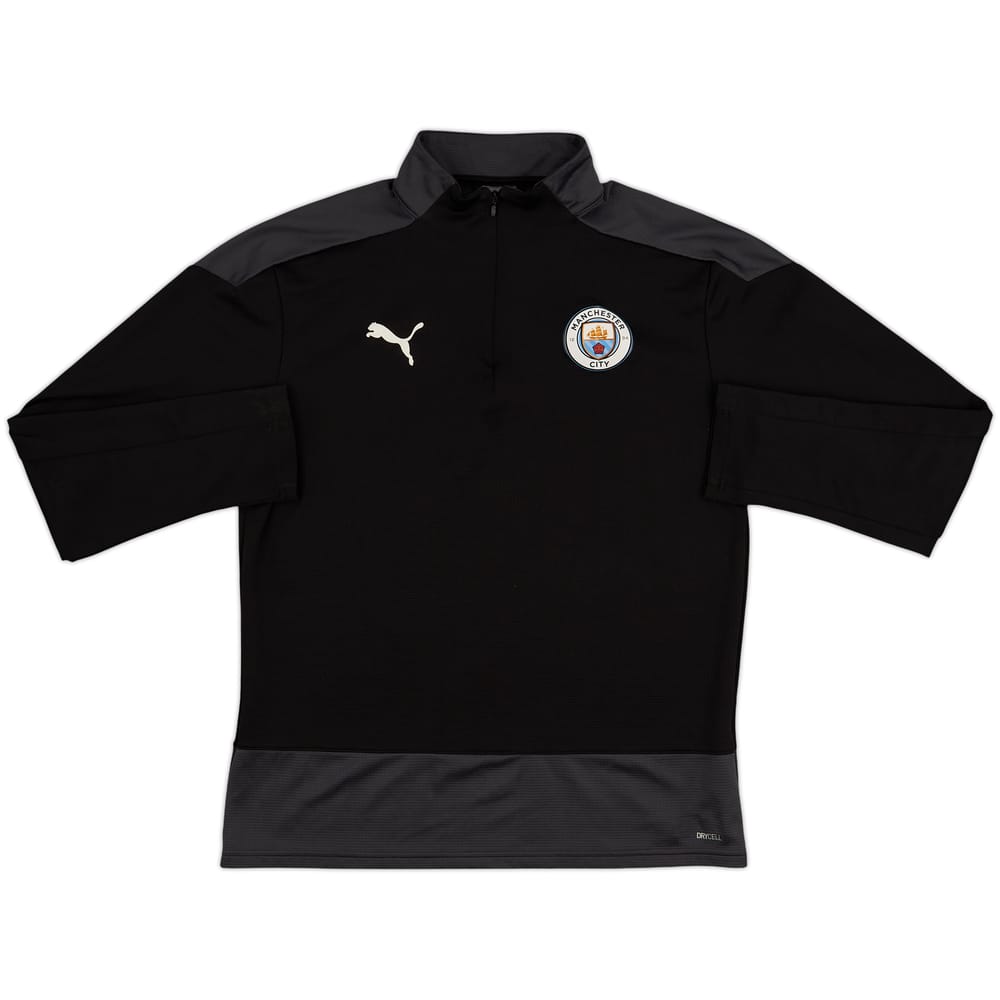 Top de entrenamiento 1/4 Zip Puma del Manchester City 2021-22 - 8/10 - (L)