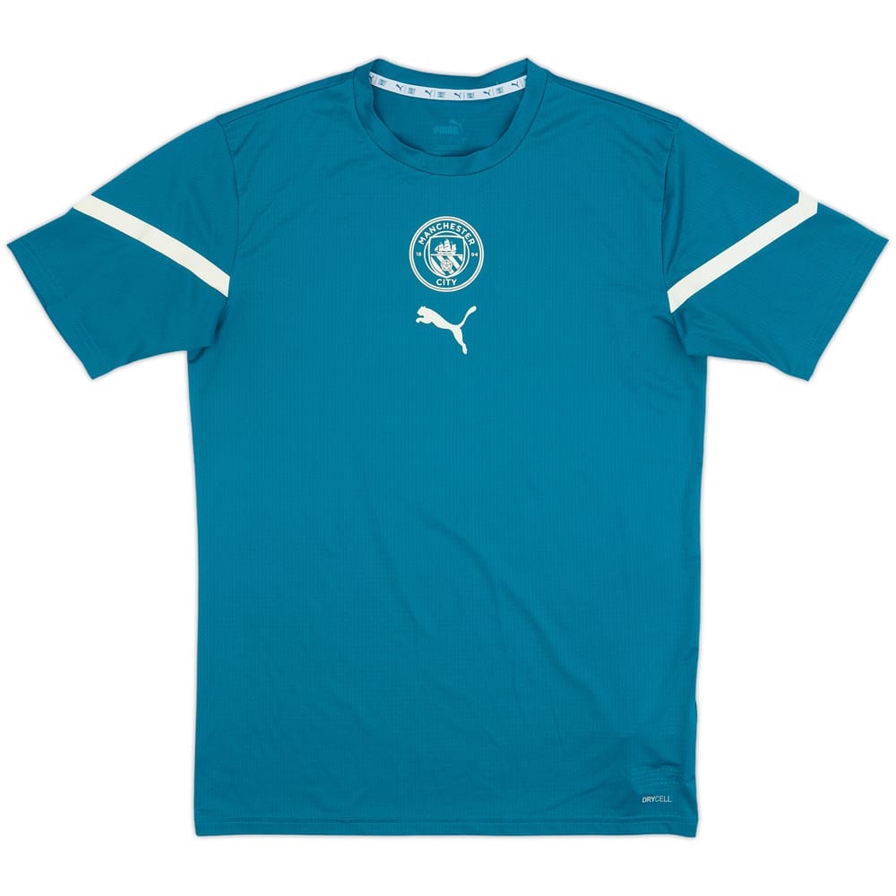 2021-22 Manchester City Puma Training Shirt - 9/10 - (S)