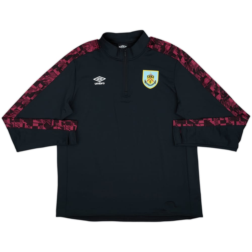 2020-21 Burnley Umbro 1/4 Zip Drill Top - 8/10 - (XXL)