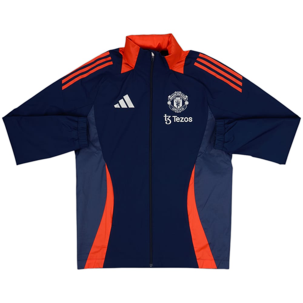 2024-25 Manchester United adidas All-Weather Jacket - 10/10 - (S)