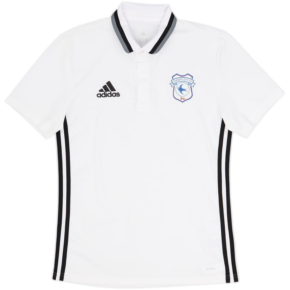 2015-16 Cardiff City adidas Polo Shirt - 10/10 - (Women's S)