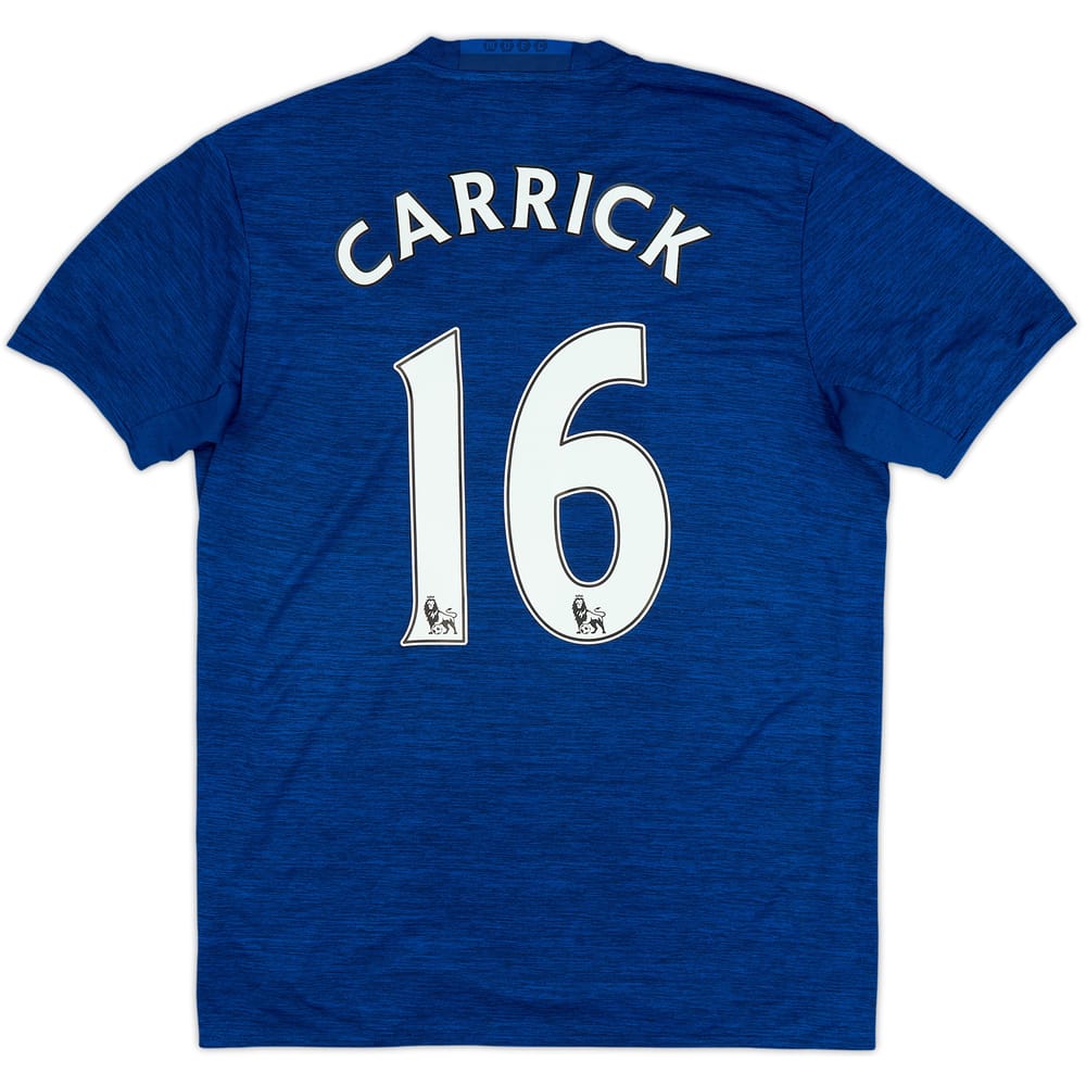 2016-17 Manchester United Away Shirt Carrick #16 - 6/10 - (M)