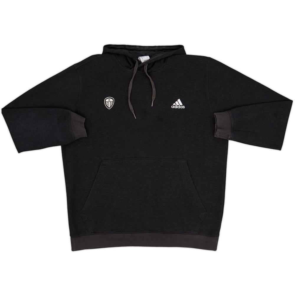 2023-24 Leeds United adidas Hooded Top - 8/10 - (L)