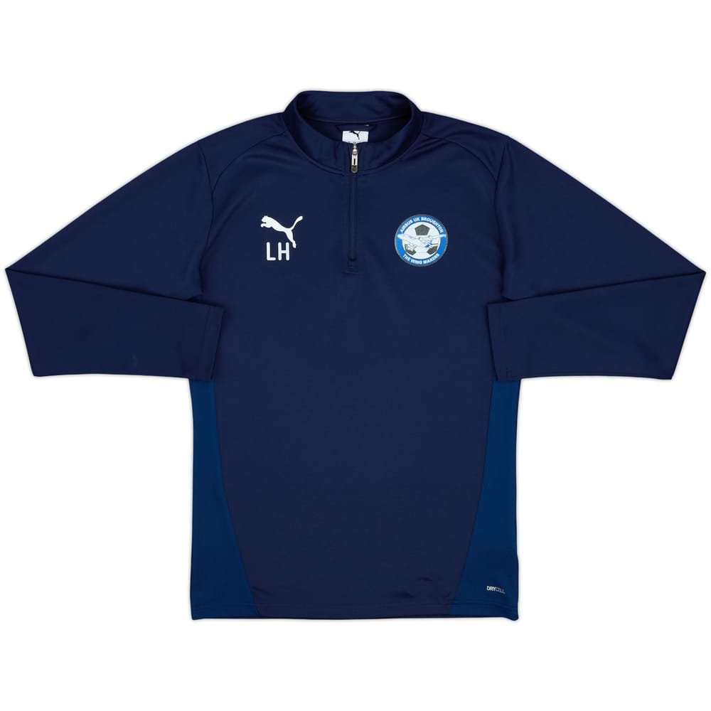 2024-25 Airbus Academy Staff Issue Puma 1/4 Zip Drill Top - 7/10 - (S)