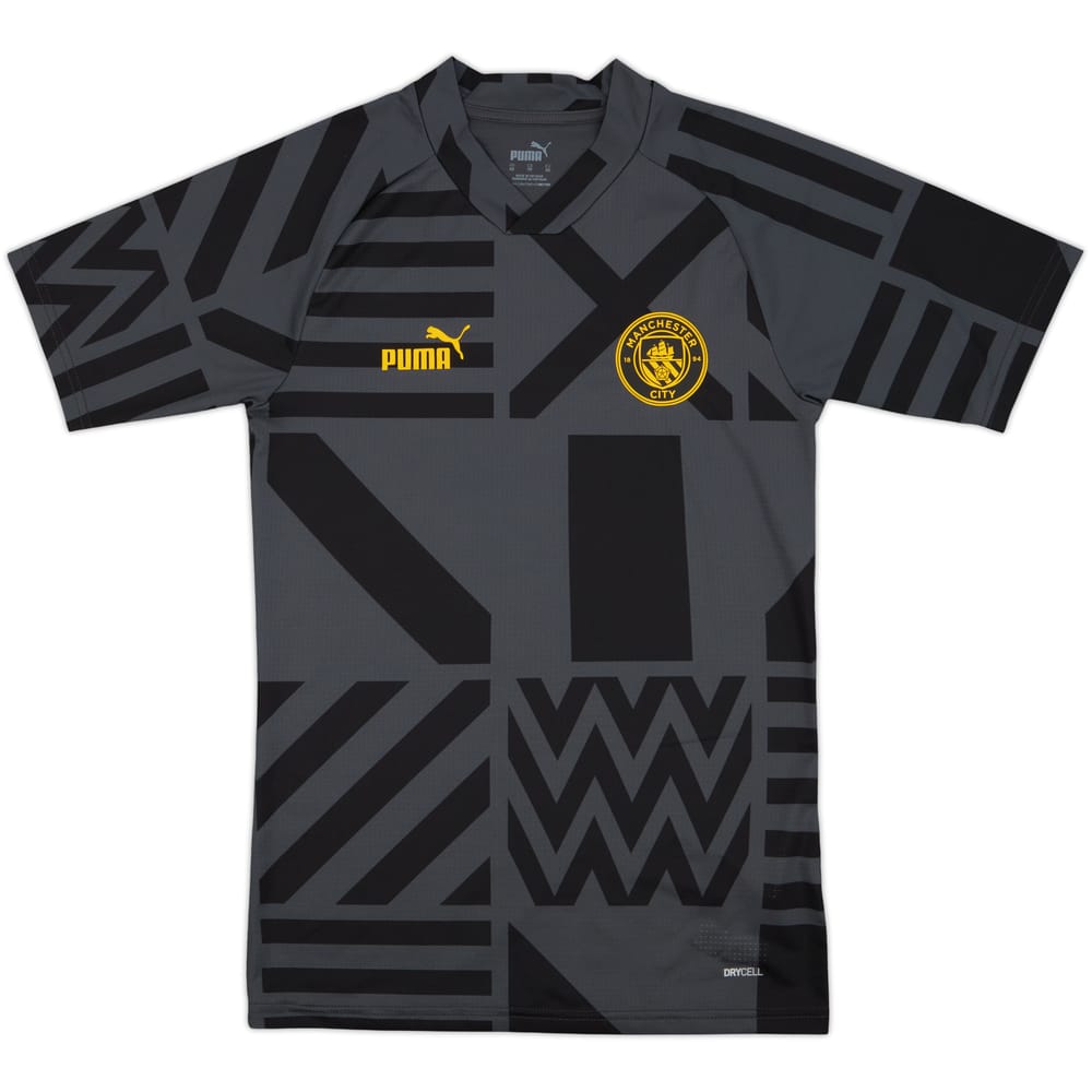 Camiseta Puma de entrenamiento de pre-partido del Manchester City 2022-23 - 10/10 - (XS)