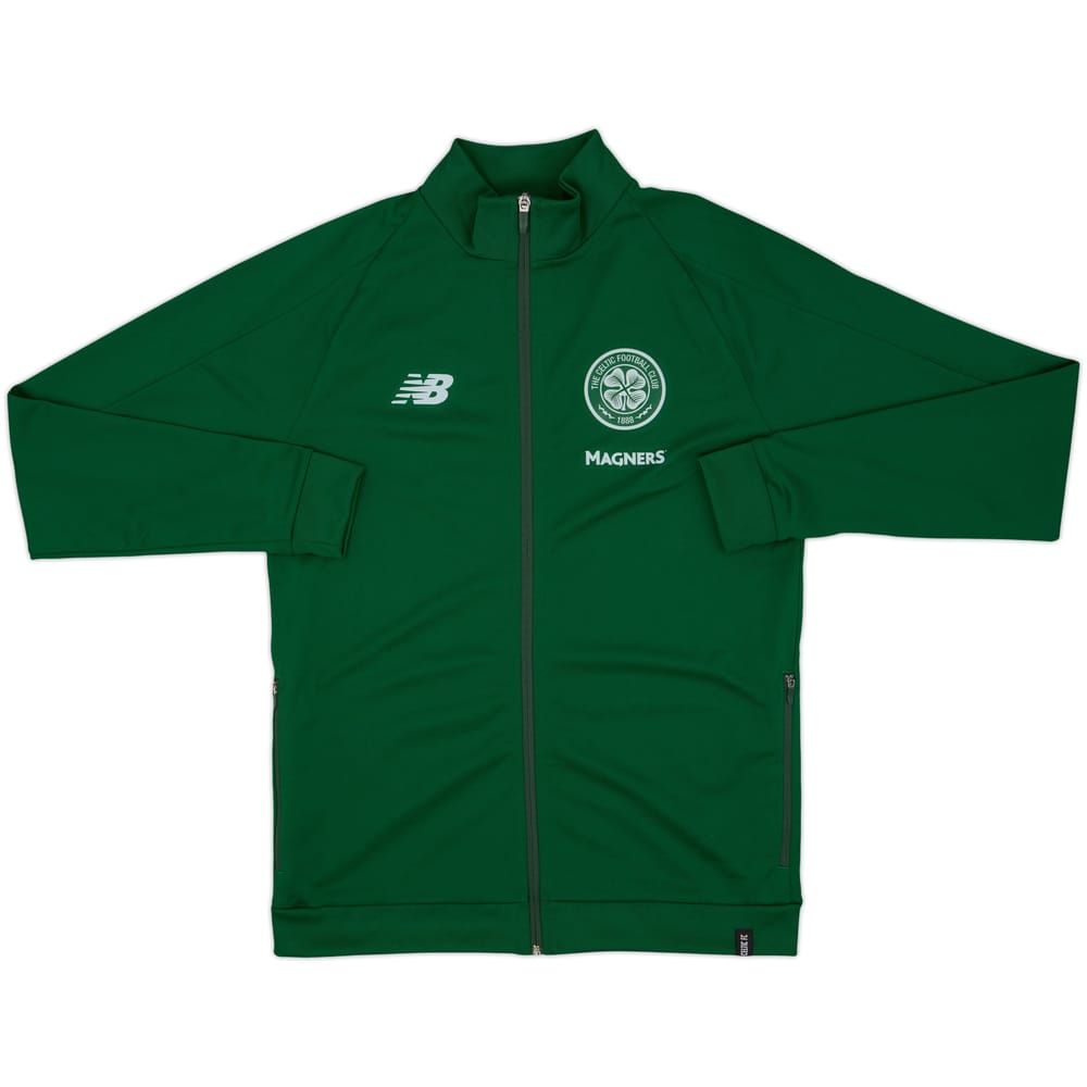 2018-19 Celtic New Balance Track Jacket - 10/10 - (M)