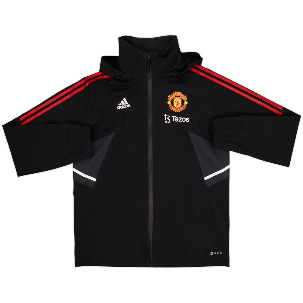 2022-23 Manchester United adidas Track Jacket - 7/10 - (M)
