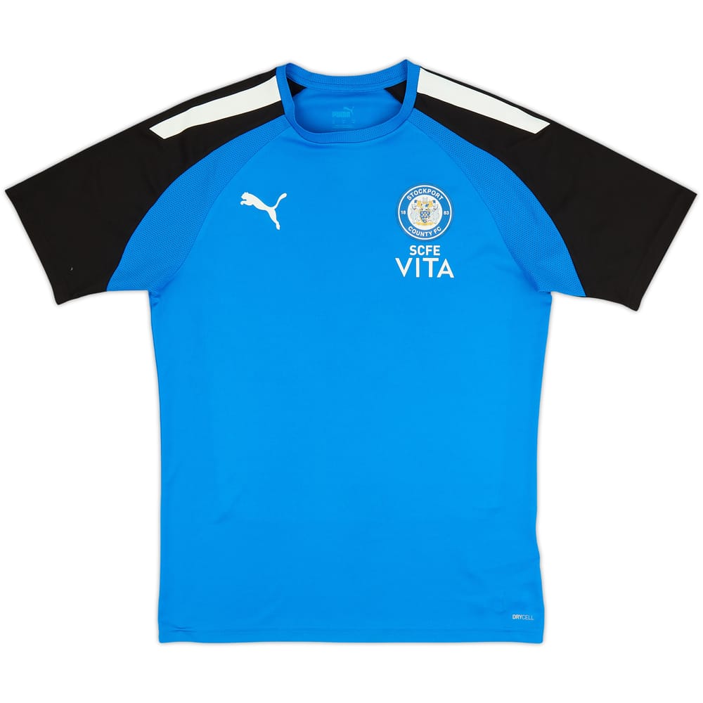 2022-23 Stockport County Puma Training Shirt - 7/10 - (M)