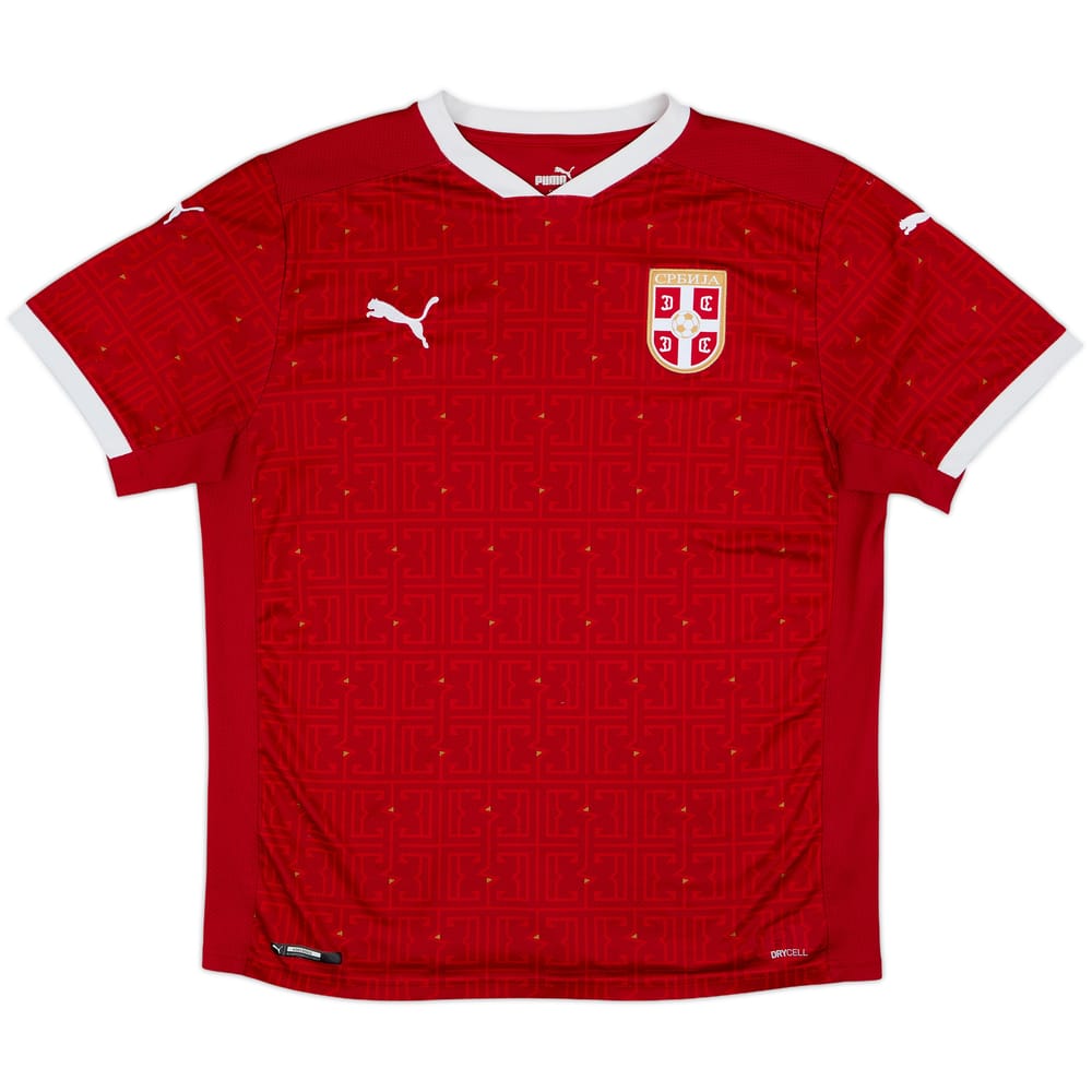 2020-21 Serbia Home Shirt - 8/10 - (L)