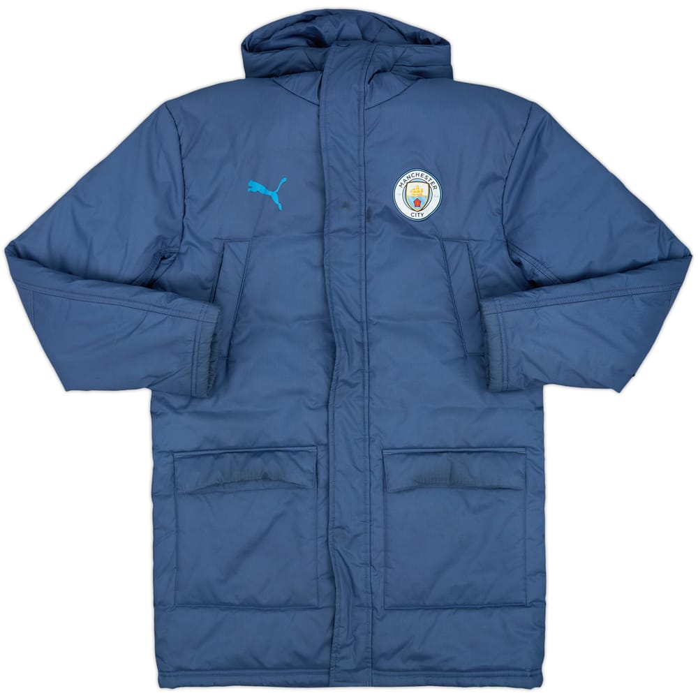 2024-25 Manchester City Puma Abrigo acolchado de banquillo - 6/10 - (S)