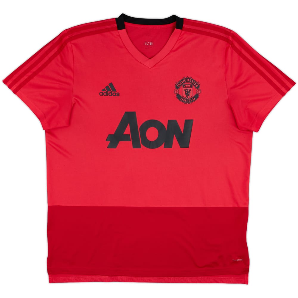 2018-19 Manchester United adidas Training Shirt - 8/10 - (L)