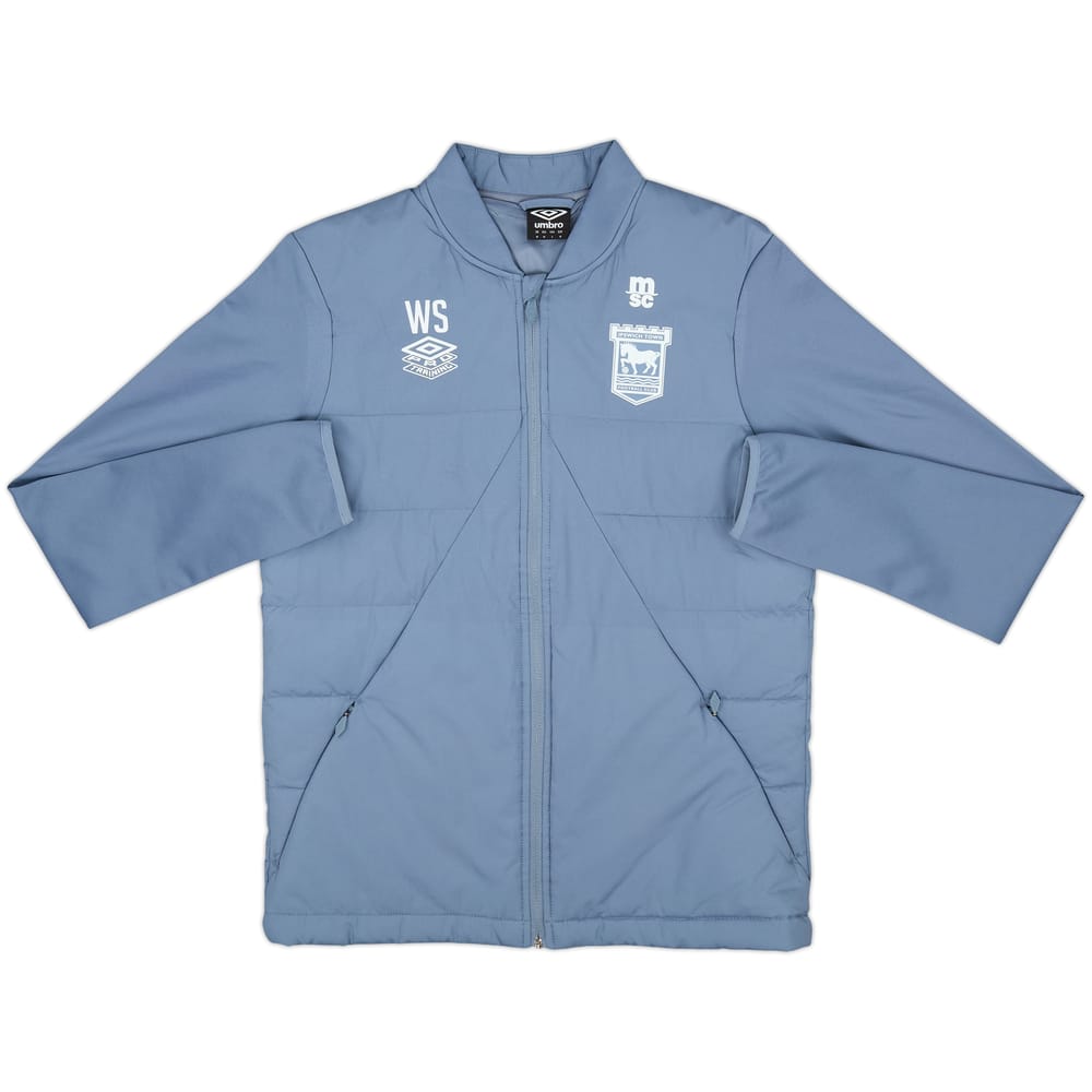 2023-24 Ipswich Staff Issue Umbro Track Jacket WS - 7/10 - (M)
