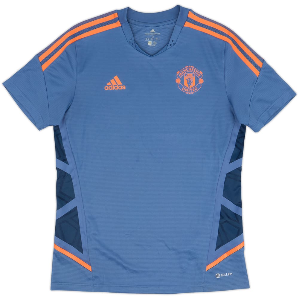 2022-23 Manchester United Authentic adidas Training Shirt - 9/10 - (M)
