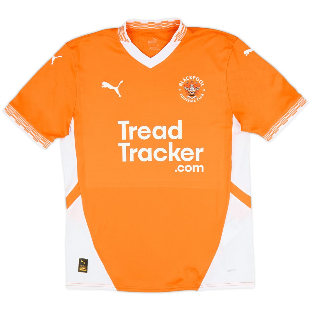 2024-25 Blackpool Home Shirt - 9/10 - (M)