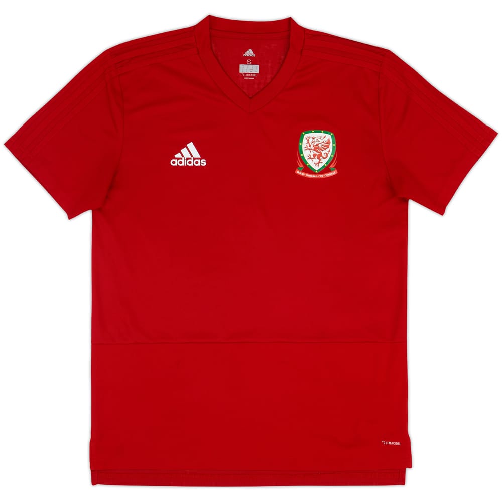 2018-19 Wales adidas Training Shirt - 10/10 - (S)