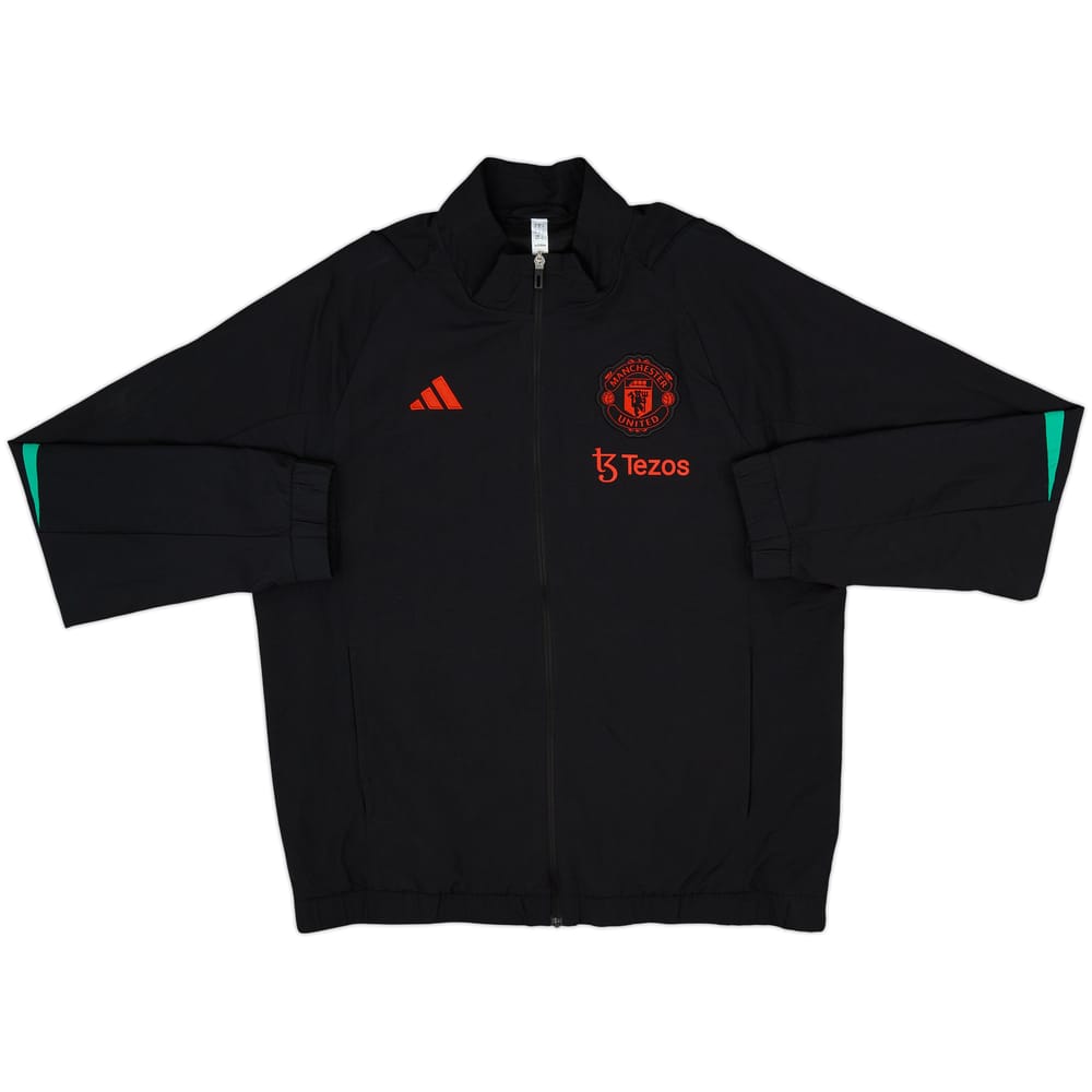 2023-24 Manchester United adidas Track Jacket - 10/10 - (XL)
